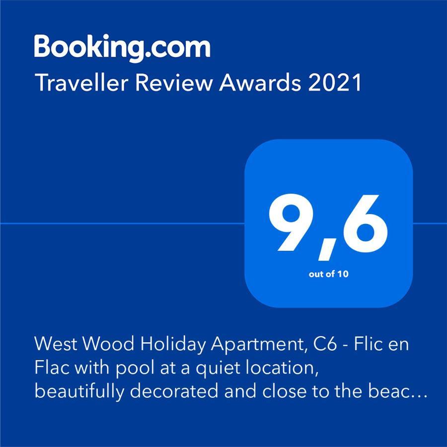 West Wood Holiday Apartment, C6 - Flic En Flac With Pool At A Quiet Location, Beautifully Decorated And Close To The Beach 外观 照片